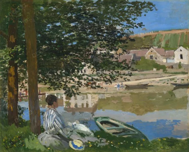 On the Bank of the Seine, Bennecourt
