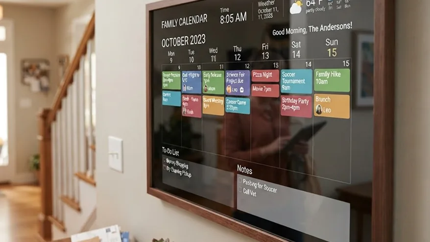 Every calendar, one wall