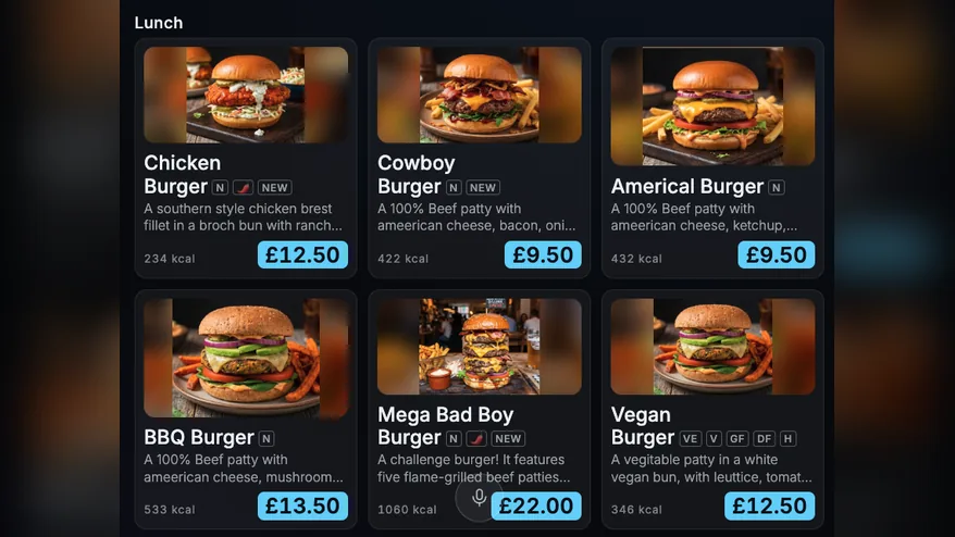 Menus that change themselves